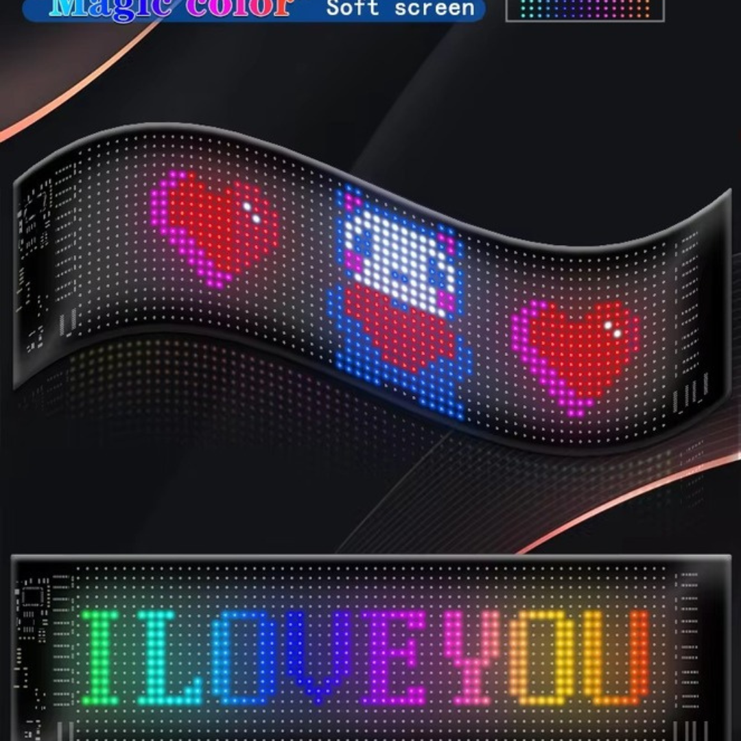 Led Display Screen For Car Taxi Soft SKU