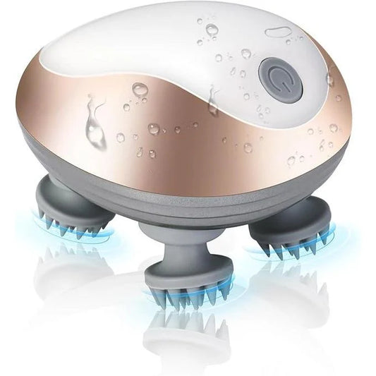 electric Scalp Massager,Head Massager Scalp Stress Relax,Silicone Scalp Massager,Head Massager for Hair Growth,Head Scratcher,Scalp Massager Shampoo Brush,pet Massager,cat,Dog