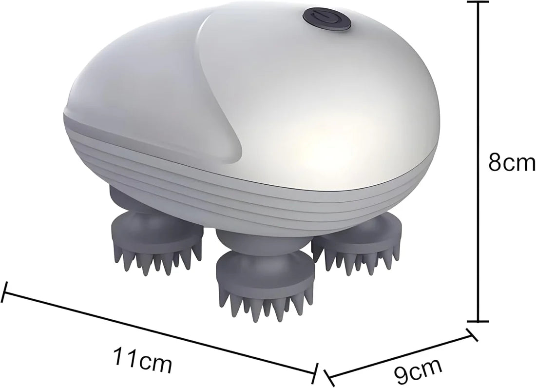 electric Scalp Massager,Head Massager Scalp Stress Relax,Silicone Scalp Massager,Head Massager for Hair Growth,Head Scratcher,Scalp Massager Shampoo Brush,pet Massager,cat,Dog