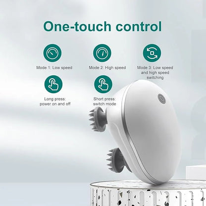 electric Scalp Massager,Head Massager Scalp Stress Relax,Silicone Scalp Massager,Head Massager for Hair Growth,Head Scratcher,Scalp Massager Shampoo Brush,pet Massager,cat,Dog